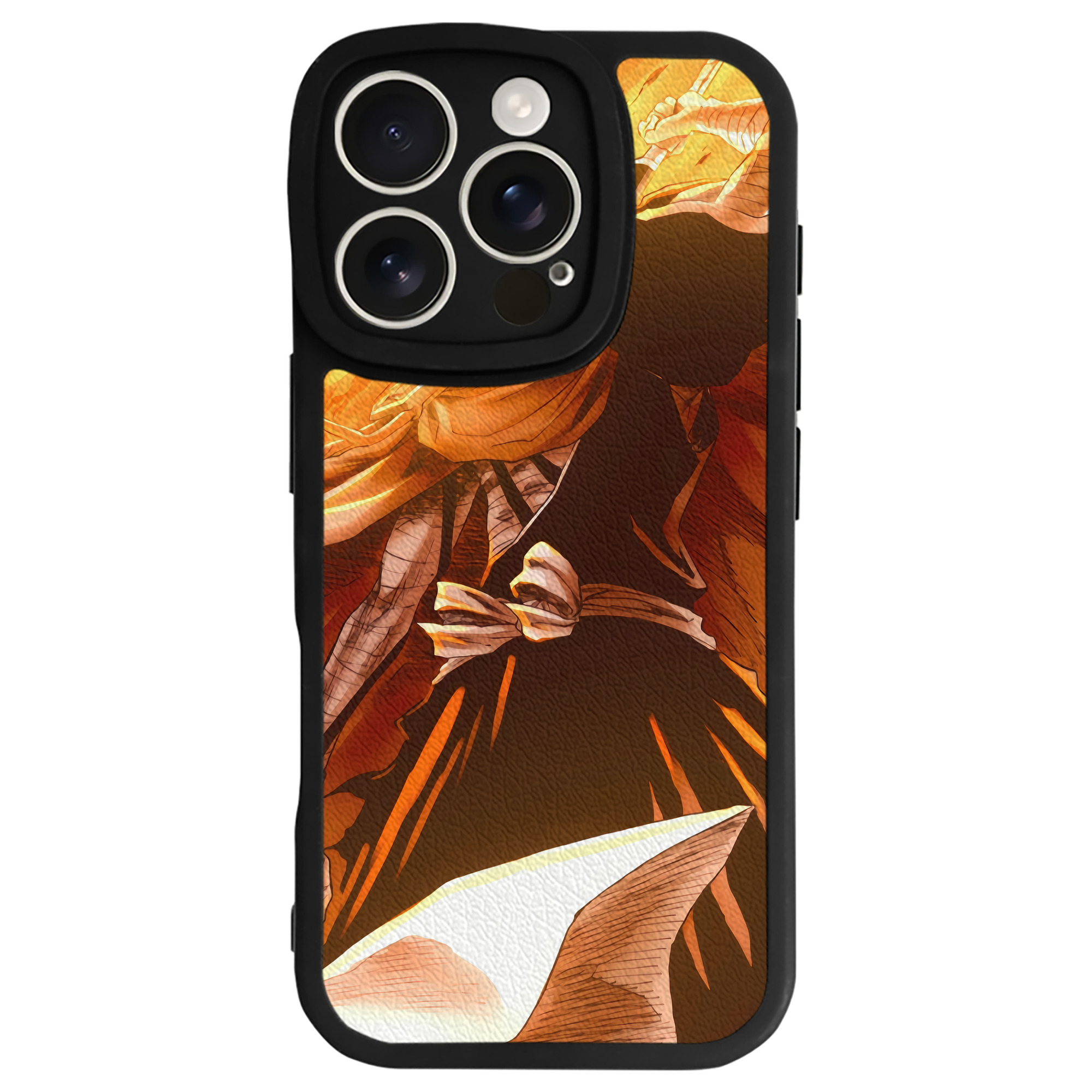 （画像用） ブリーチ BLEACH 【iPhone 16シリーズ対応】シリコンスマホケース（レザー調） 材質：シリコン